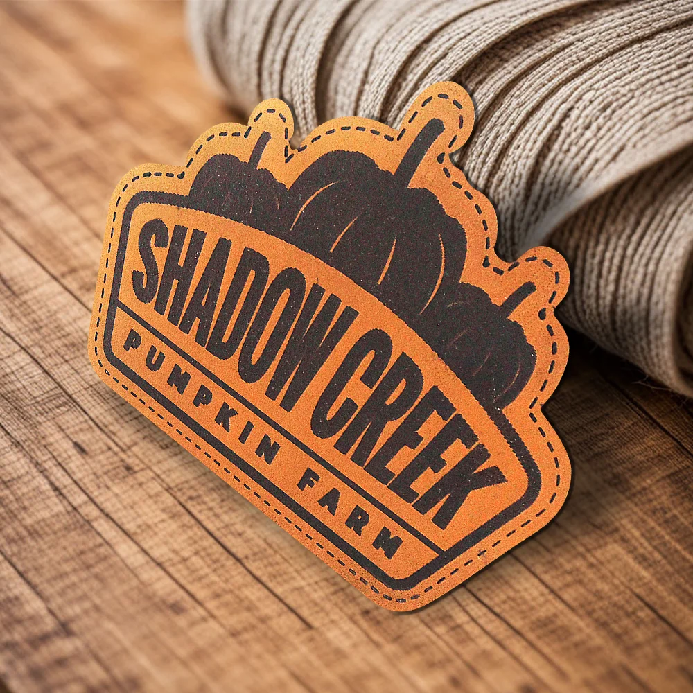 Original leather patch