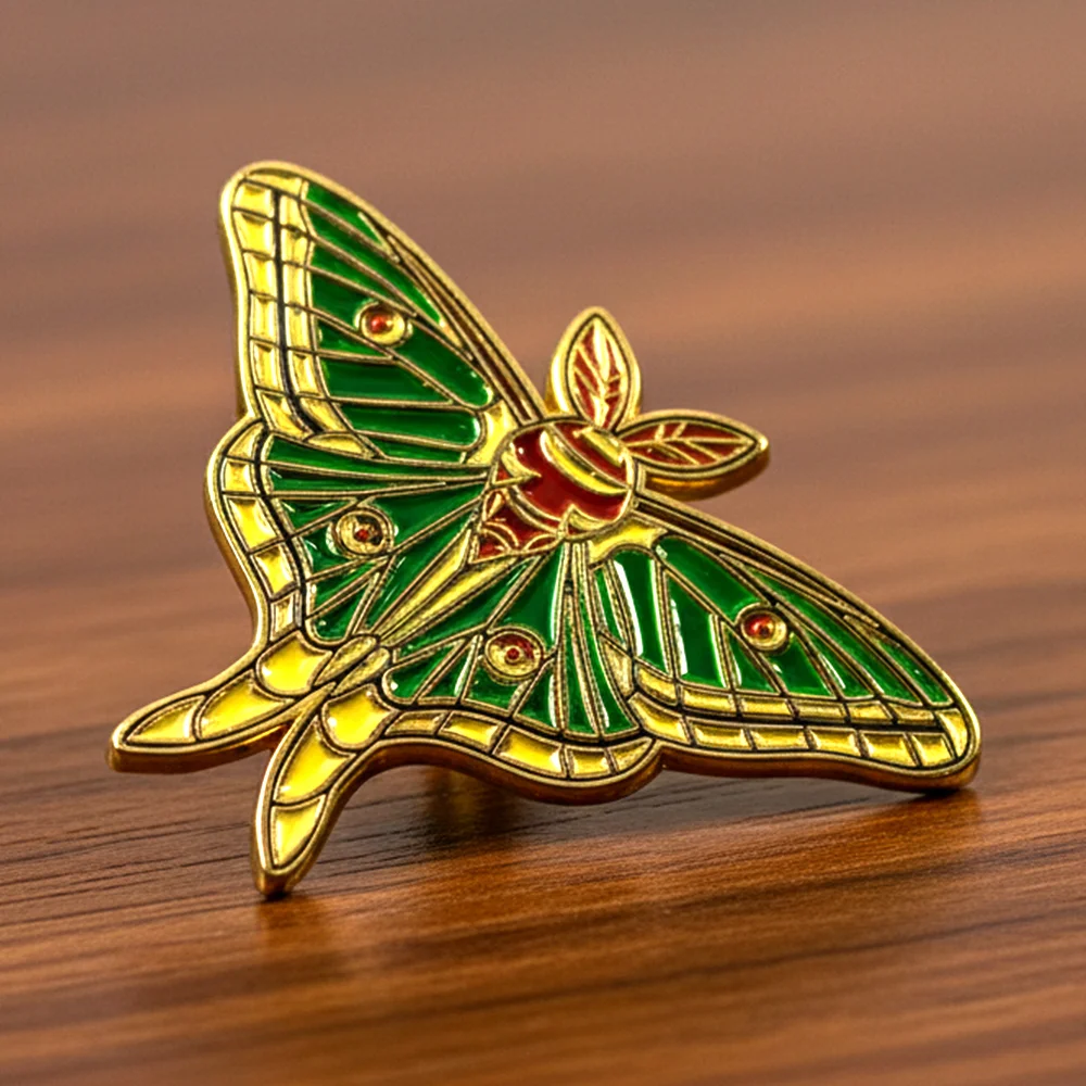 Butterfly pin
