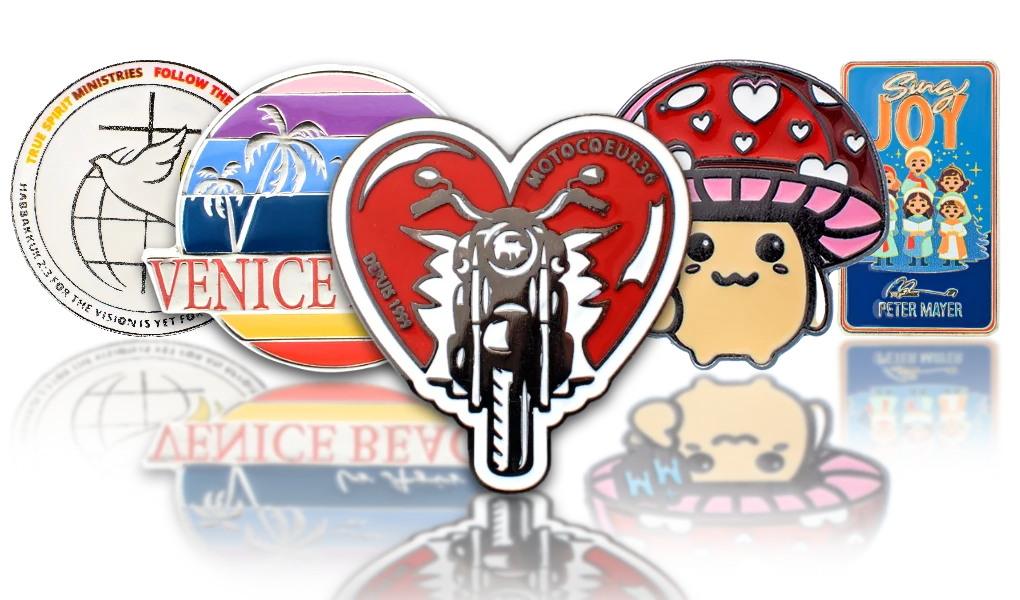 Custom pins