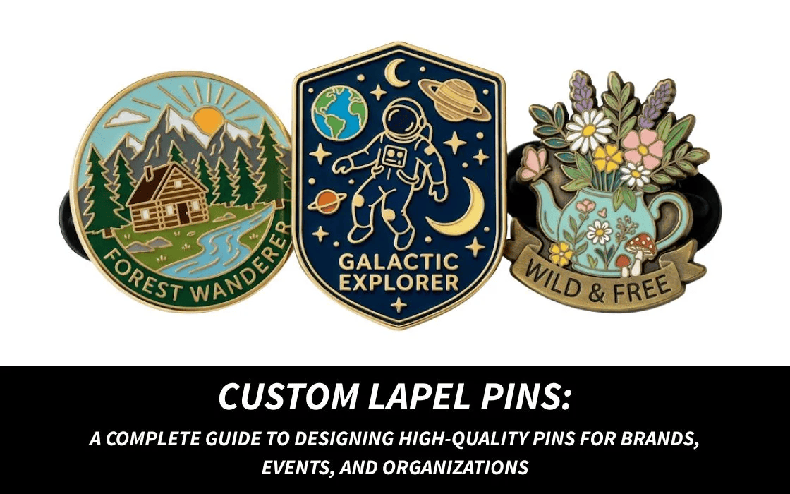 Custom Lapel Pins: A Complete Guide to Designing High-Quality Pins for Brands, Events, and Organizations