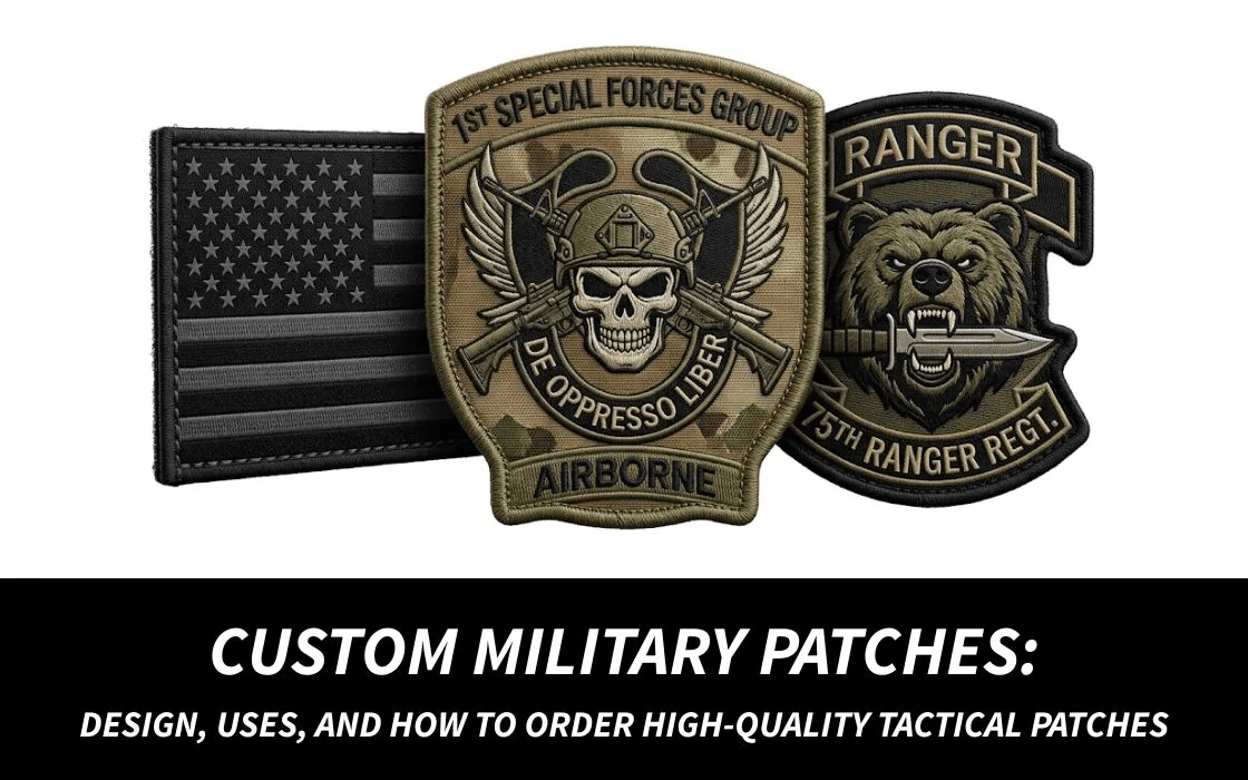 Custom Military Patches: Design, Uses, and How to Order High-Quality Tactical Patches
